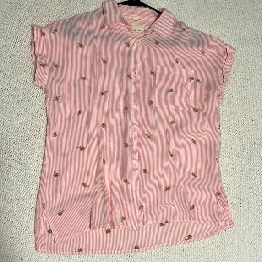 Sunflower Button Up